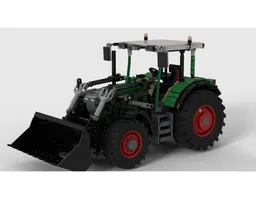 Fendt 600 tractor with front loader