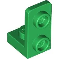 Bracket 1 x 1 - 1 x 2 Inverted / Green