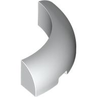 Lego Brick Round Corner 4 x 4 x 1 / White