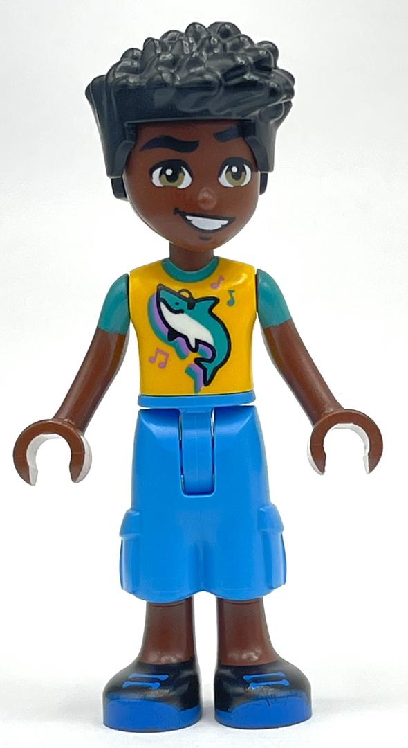 Lego Zac - Yellow Shirt, Dark Azure Pant