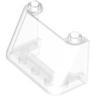 Lego Windscreen 2 x 4 x 2 / Trans-Clear