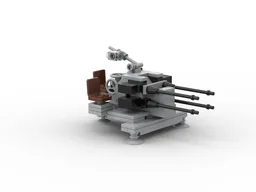 German WW2 Flakvierling 38 MOC - Outdated