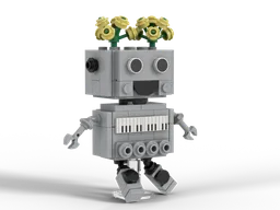Exploding Flower Head Bot