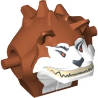 Torso/Head Alien, Dogpound Print / Dark Orange