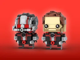 Ant-Man Brickheadz LEGO MOC - Ant-Man and the Wasp: Quantumania