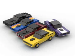 Founder's Rock Hemi Cuda - Set of Five Colors