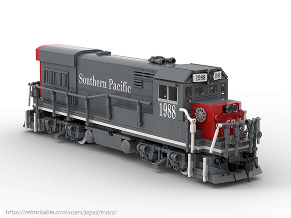 Lego GE U-18B Southern Pacific Fantasy Livery