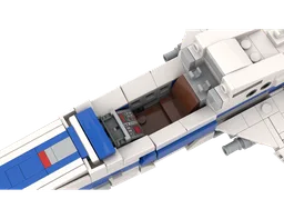 E WING - Minifigure Scale