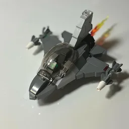 F-16 fighter chibi style