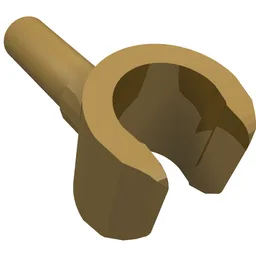 Minifig Hand / Pearl Gold