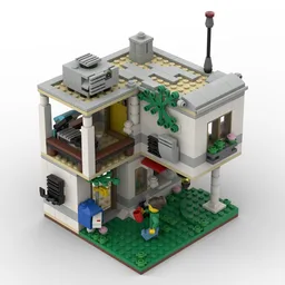 31069 Custom Modular family villa