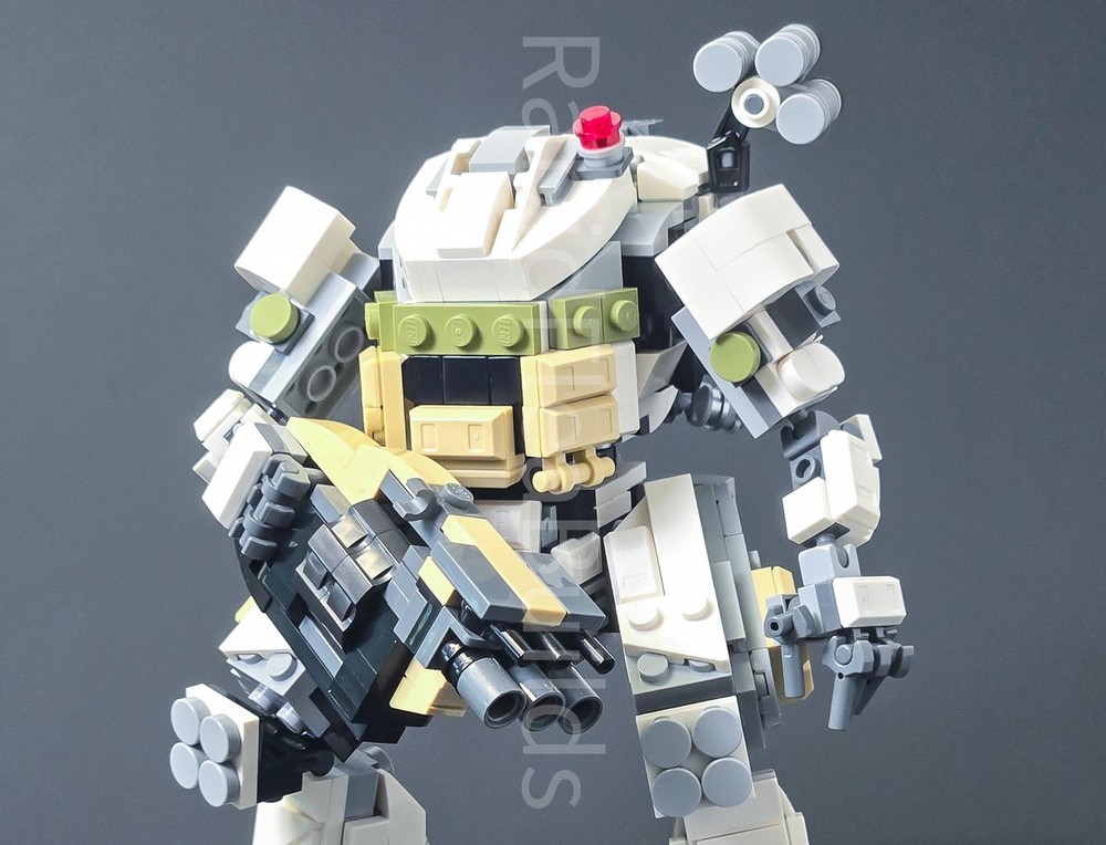 Lego Ogre Titan from Titanfall