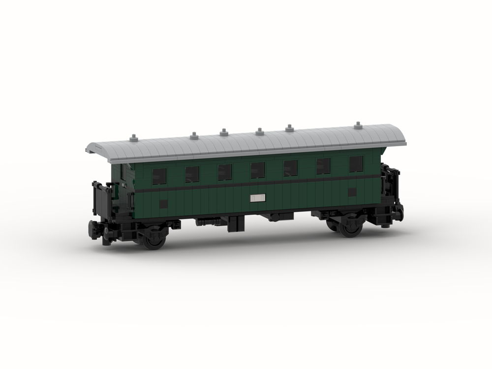Lego Donnerbüchse 2nd Class Passenger Coach (8w)