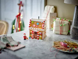Festive Gingerbread House