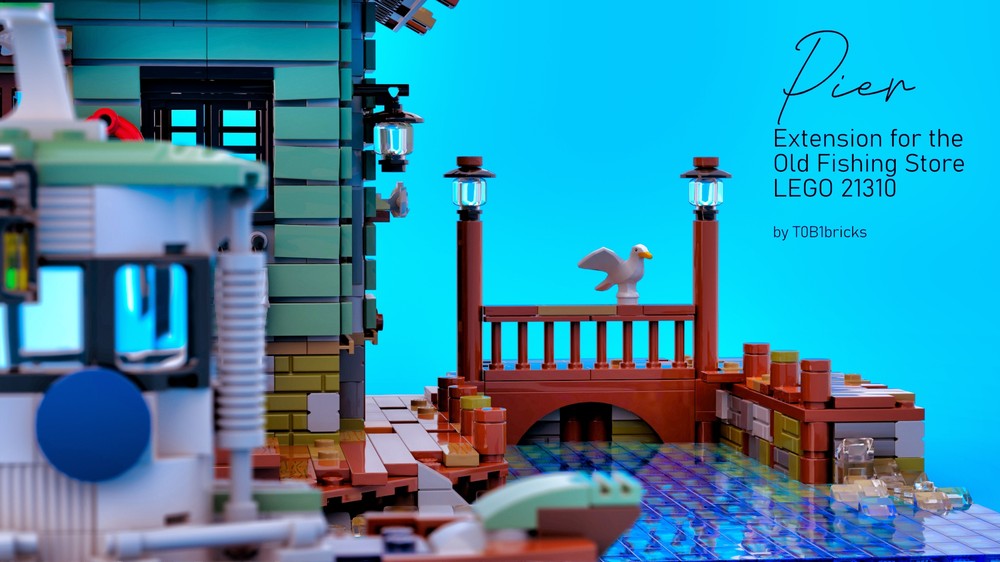 Lego Pier - Extension for the Old Fishing Store