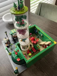 Modular Flower store + Display for set 10309