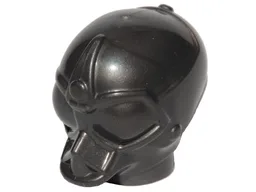 Minifig Head Special, Protocol Droid [Plain]