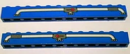 Brick 1 x 12 with Tube and Valve Pattern on Both Sides (Stickers) - Set 2126