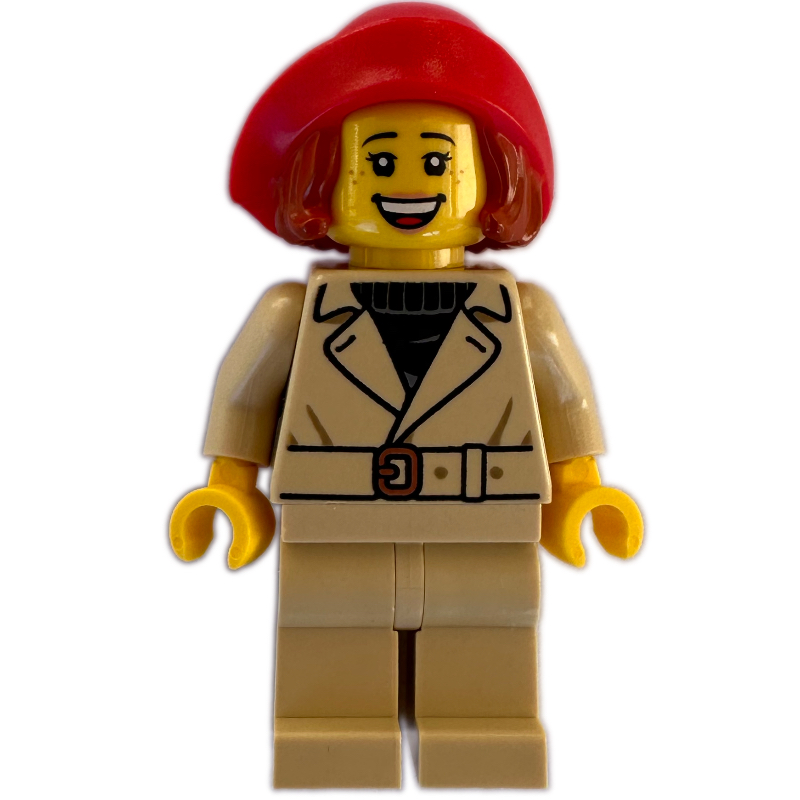 Lego Tudor House Food Critic, Tan Suit