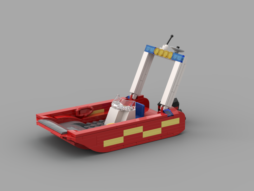 Lego Fire Service Rescue Boat