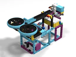 Spike Arm canon paper airplane launcher