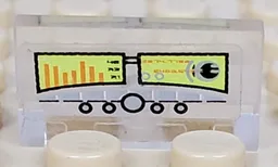 Panel 1 x 2 x 1 with Flight Data Pattern (Sticker) - Set 7645