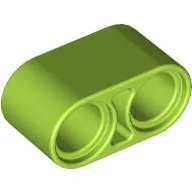 Technic Beam 1 x 2 Thick / Lime