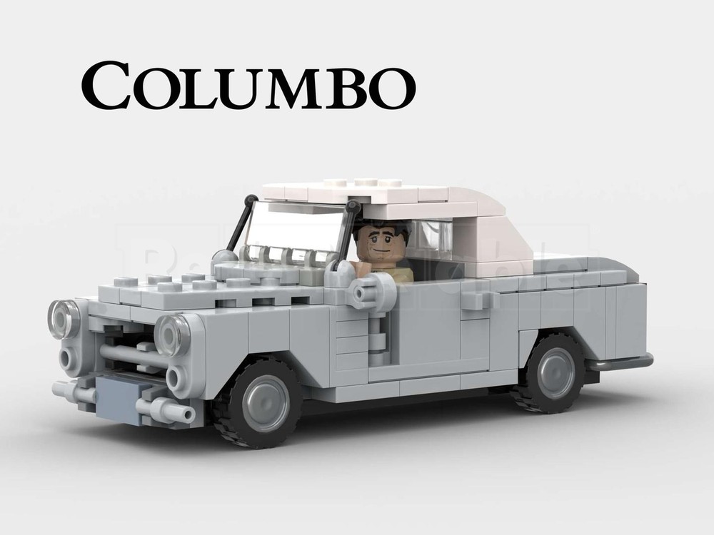 Lego Columbo - Peugeot 403 Convertible 1959