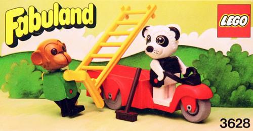 Lego Perry Panda & Chester Chimp
