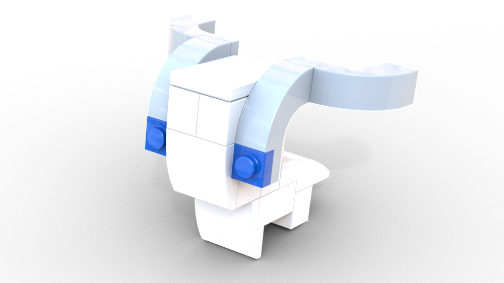 Lego Mini Moc White Ram (FREE)