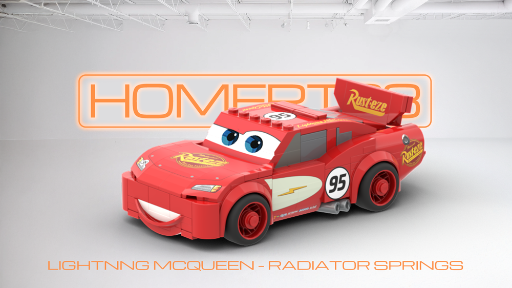Lego Lightning McQueen - Radiator Springs Edition
