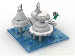 Kamino Micro Diorama