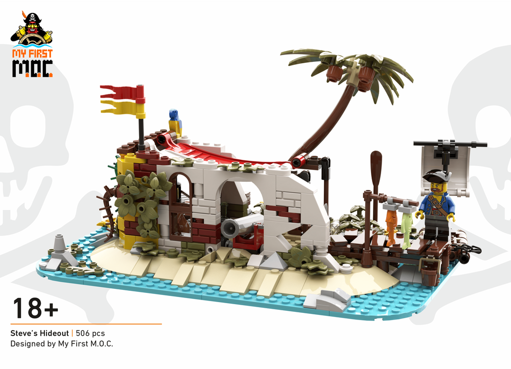 Lego Steve's Hideout