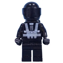 Blacktron I (3626b Head)