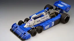 Tyrrell P34 1977 - scale 1:8