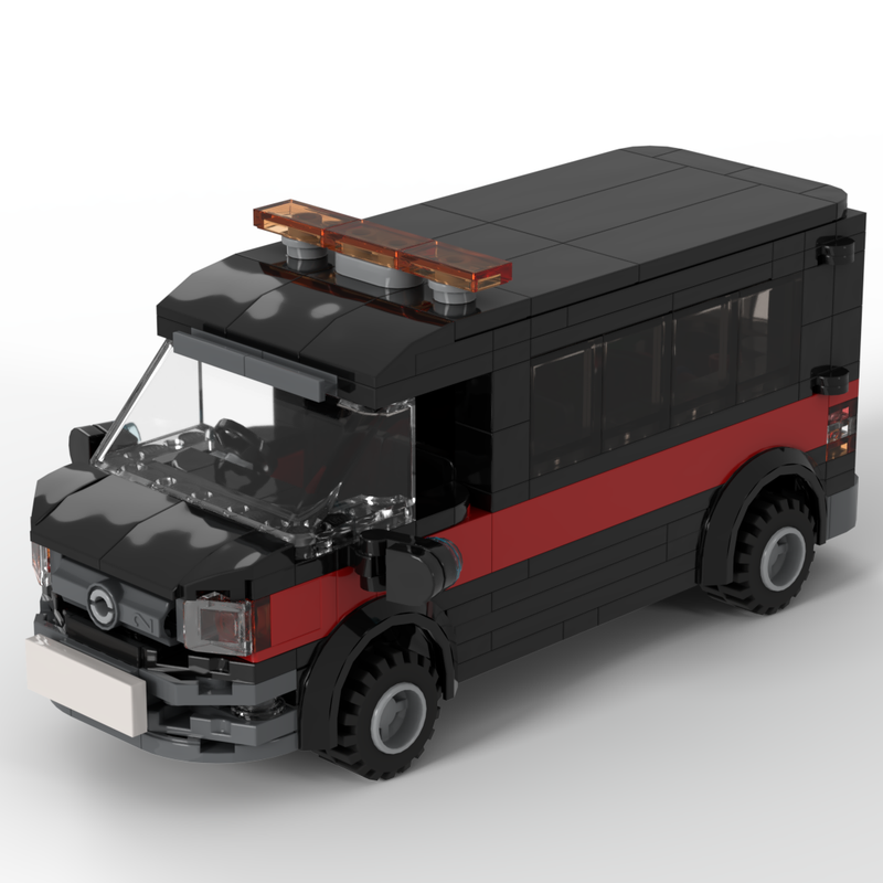 Lego Volkswagen Transporter Medium Crew Cab Van - MST