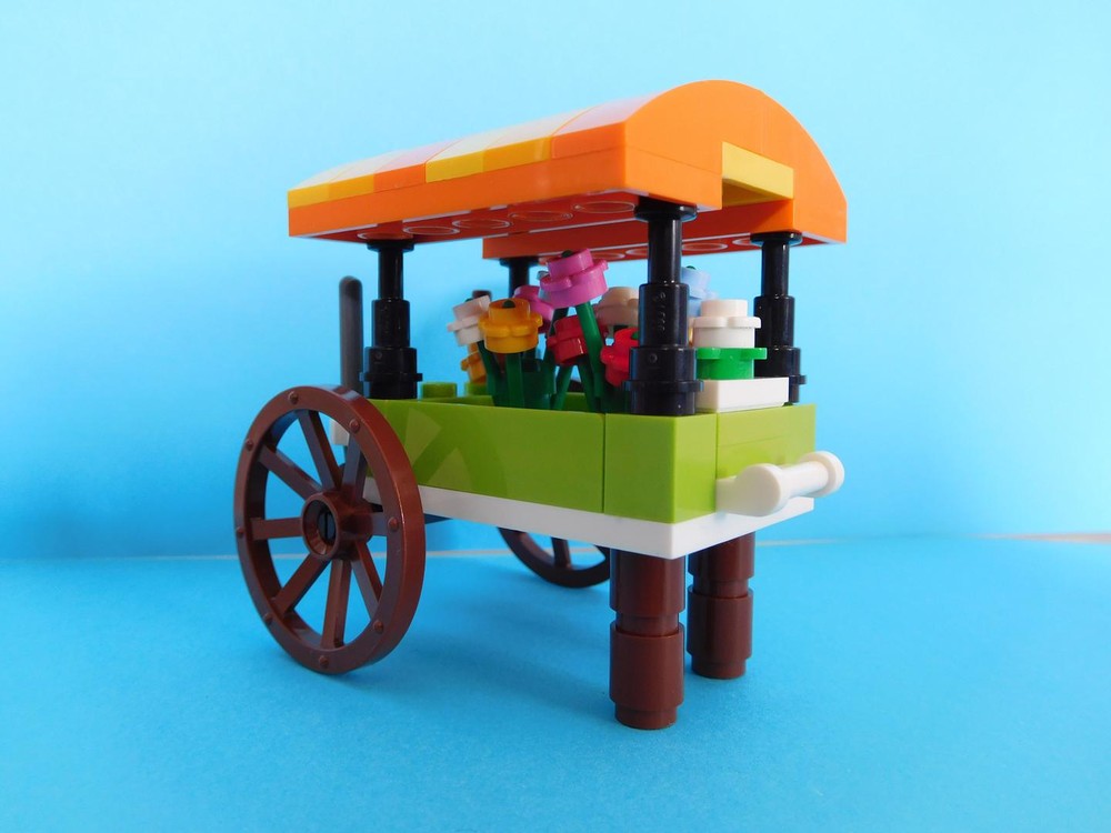 Lego Flower Cart