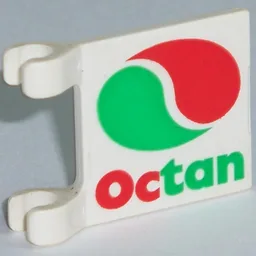 Flag 2 x 2 Square with Octan Logo Print