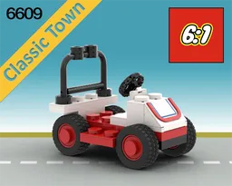 6609 Up-Scaled race car