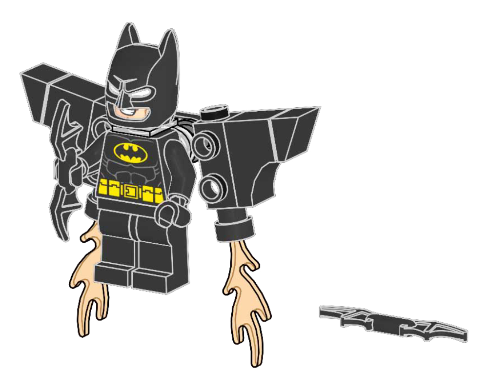 Lego Batman and Jetpack