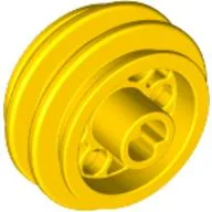 Wheel Rim 24 x 14 VR with Center Axle Hole / Yellow