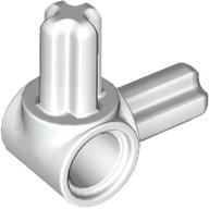 Lego Technic Pin Connector Hub with 2 Perpendicular Axles / White