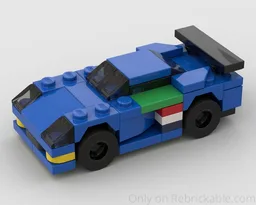 Venturi 600 LM (1994) Racing Car - Half Speed Champions Scale