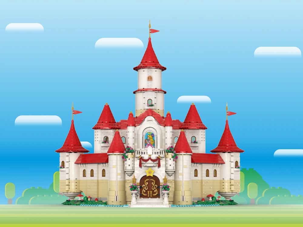 Lego Mushroom Castle