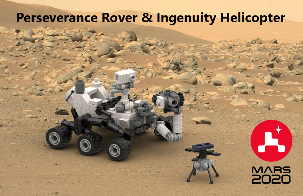 Lego Mars 2020 Perseverance & Ingenuity