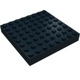 Brick 8 x 8 / Black