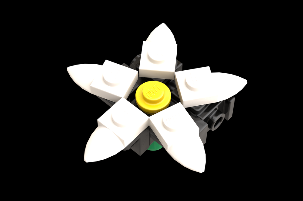 Lego b02 5 Petal Flower - Ultimate Flower Collection