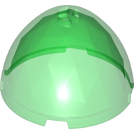 Lego Pod, Elongated, Faceted 4 x 4 x 1 2/3 (Dragon Egg Top)