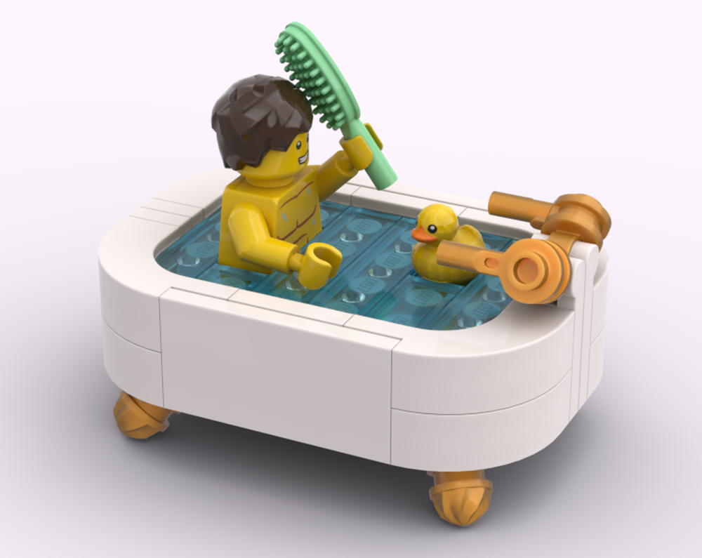 Lego Fancy Bathtub