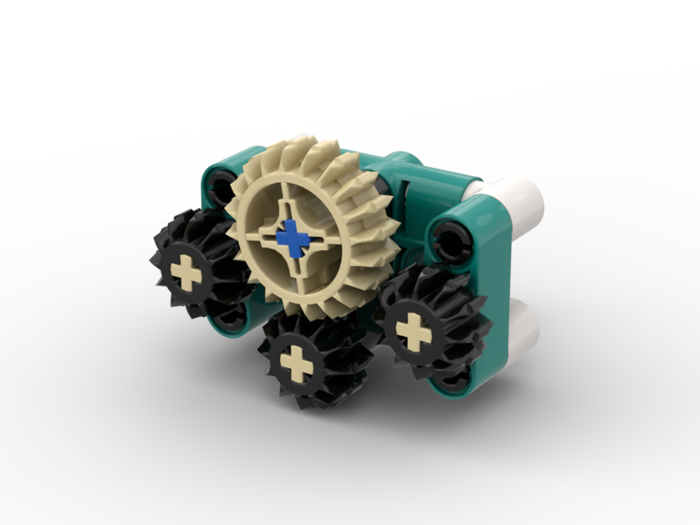 Lego Control 2 Outputs With 1 Input